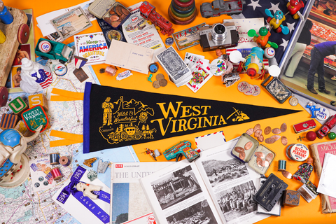 West Virginia Pennant Pennant - YinzerShop