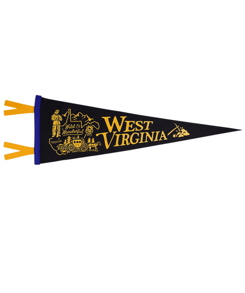 West Virginia Pennant Pennant - YinzerShop