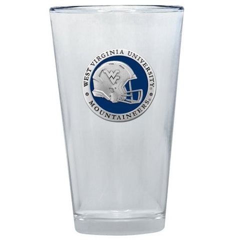 West Virginia Pint Glass – Handcrafted 16 Ounce College Barware Gift Idea Pint Glass - YinzerShop