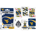 West Virginia Playing Cards - Official NCAA Team Card Deck With Custom Face Cards Dice & Cards Sets - YinzerShop