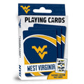 West Virginia Playing Cards - Official NCAA Team Card Deck With Custom Face Cards Dice & Cards Sets - YinzerShop
