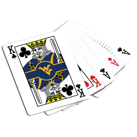 West Virginia Poker Set - Official NCAA Casino Poker Chips With Aluminum Case Poker Chips & Sets - YinzerShop
