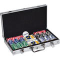 West Virginia Poker Set - Official NCAA Casino Poker Chips With Aluminum Case Poker Chips & Sets - YinzerShop