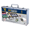 West Virginia Poker Set - Official NCAA Casino Poker Chips With Aluminum Case Poker Chips & Sets - YinzerShop