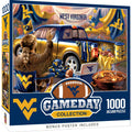 West Virginia Puzzle - 1000 Piece Jigsaw Game Featuring Mountaineers Logo 1000 Piece - YinzerShop