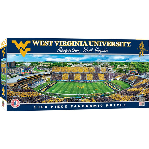West Virginia Puzzle - 1000 Piece Panoramic Jigsaw With Mountaineer Field View 1000 Piece - YinzerShop
