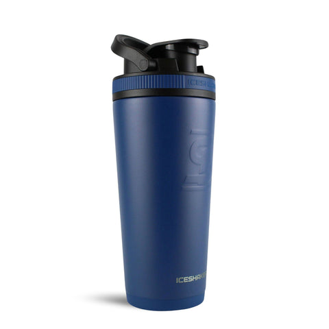 West Virginia University Ice Shaker – 26oz Stainless Steel Insulated Bottle, NCAA Licensed - YinzerShop