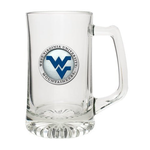 West Virginia University Stein – Handcrafted Pewter Beer Mug with 3D Sculpted Design Super Stein - YinzerShop