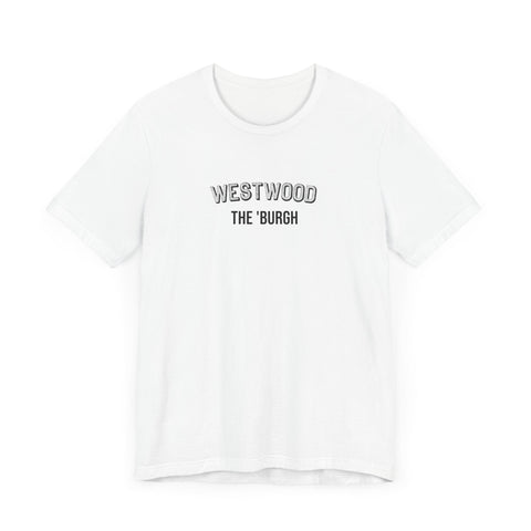 West Wood - The Burgh Neighborhood Series - Unisex Jersey Short Sleeve Tee T-Shirt - YinzerShop