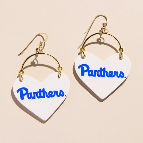 White University of Pittsburgh Panthers Script Lover