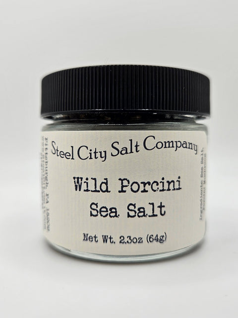Wild Porcini Salt - Gourmet Sea Salt with Porcini Mushroom Seasoning Blend - YinzerShop
