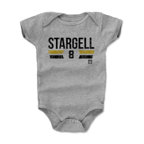 Willie Stargell Baby Onesie – Soft Cotton Bodysuit With Reinforced Openings Kids Baby Onesie - YinzerShop