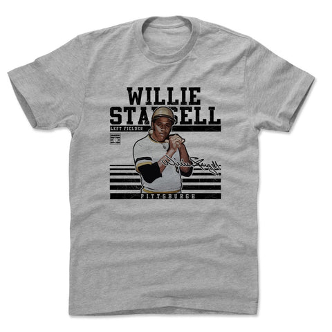 Willie Stargell Cotton T-Shirt – Durable Soft Cotton Crewneck Tee For Summer Men's Cotton T-Shirt - YinzerShop