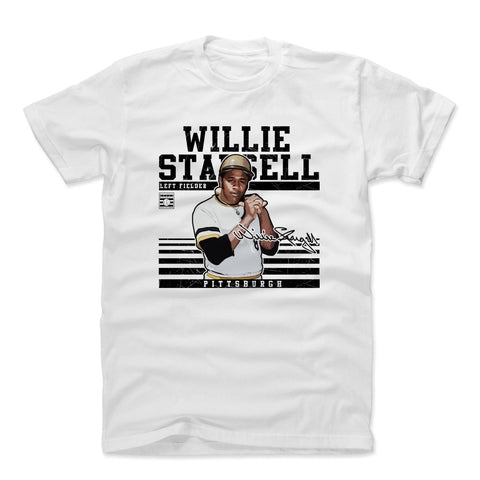 Willie Stargell Cotton T-Shirt – Durable Soft Cotton Crewneck Tee For Summer Men's Cotton T-Shirt - YinzerShop