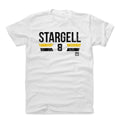Willie Stargell Cotton T-Shirt - Soft Crewneck, Durable Casual Wear Tee Men's Cotton T-Shirt - YinzerShop