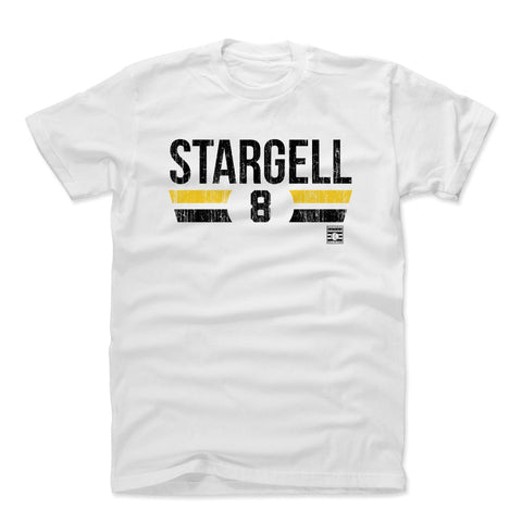 Willie Stargell Cotton T-Shirt - Soft Crewneck, Durable Casual Wear Tee Men's Cotton T-Shirt - YinzerShop