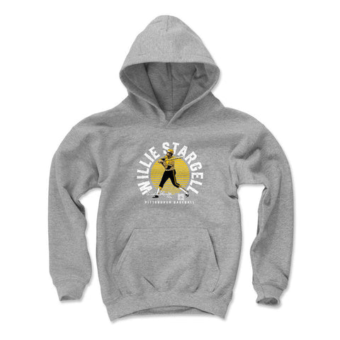 Willie Stargell Kids Hooded Sweatshirt - Loose Fit Cotton Blend Pullover Kids Youth Hoodie - YinzerShop