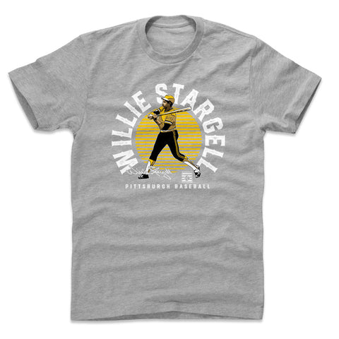 Willie Stargell T-Shirt – Cotton Crewneck Tee With Team Emblem Shirt Men's Cotton T-Shirt - YinzerShop