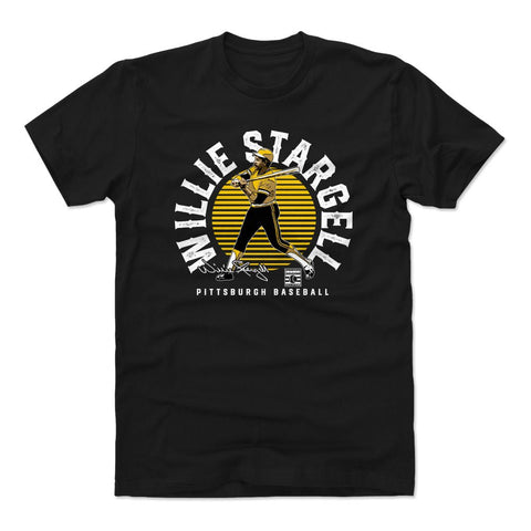 Willie Stargell T-Shirt – Cotton Crewneck Tee With Team Emblem Shirt Men's Cotton T-Shirt - YinzerShop