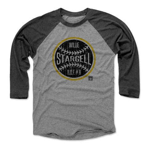 Willie Stargell T-Shirt – Premium Raglan Baseball Tee | Unisex 3/4 Sleeve Shirt Men's Baseball T-Shirt - YinzerShop