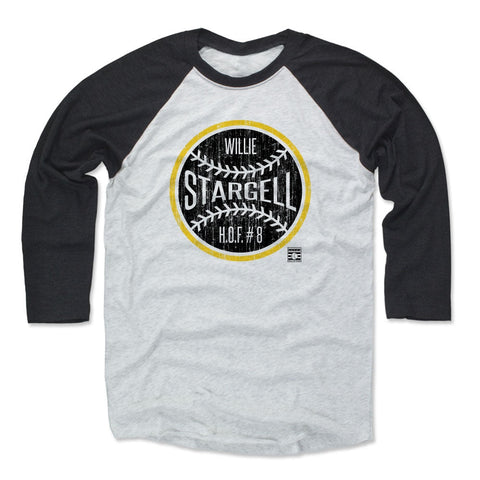 Willie Stargell T-Shirt – Premium Raglan Baseball Tee | Unisex 3/4 Sleeve Shirt Men's Baseball T-Shirt - YinzerShop