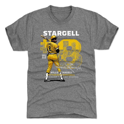 Willie Stargell T-Shirt – Retro Baseball Shirt | Slim Fit Crewneck Tee Men's Premium T-Shirt - YinzerShop
