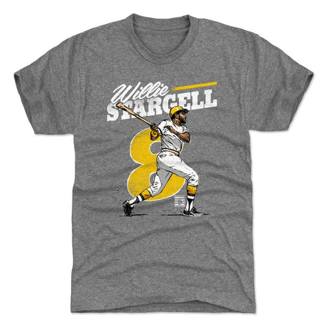 Willie Stargell T-Shirt – Retro Baseball Shirt | Slim Fit Crewneck Tee Men's Premium T-Shirt - YinzerShop