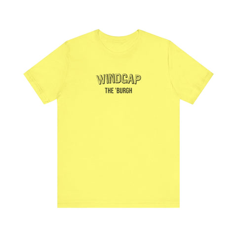 Windgap - The Burgh Neighborhood Series - Unisex Jersey Short Sleeve Tee T-Shirt - YinzerShop