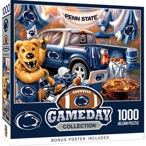 Nittany Lions Jigsaw Puzzle - 1000 Piece College Football Puzzle with Gameday Art