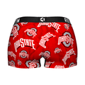 Women's Boy Shorts - Ohio State Buckeyes - Logo All-Over Underwear - YinzerShop