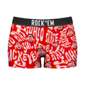 Women's Boy Shorts - Ohio State Buckeyes - Twisted Wordmark Underwear - YinzerShop