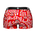 Women's Boy Shorts - Ohio State Buckeyes - Twisted Wordmark Underwear - YinzerShop