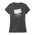 Women's Crewneck Tee - Comfortable Relaxed Fit Polyester Cotton Blend Shirt Women's T-Shirt - YinzerShop