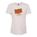 Women's Crewneck Tee - Comfortable Relaxed Fit Polyester Cotton Blend Shirt Women's T-Shirt - YinzerShop