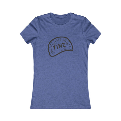 Women's Favorite Tee - Yinz Pierogi Slim Fit Cotton Crew Neck Shirt T-Shirt - YinzerShop