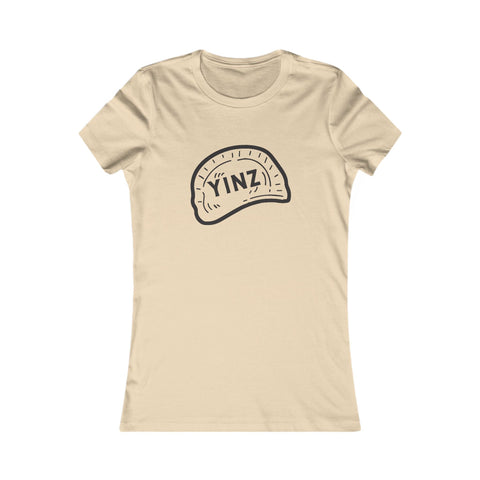 Women's Favorite Tee - Yinz Pierogi Slim Fit Cotton Crew Neck Shirt T-Shirt - YinzerShop