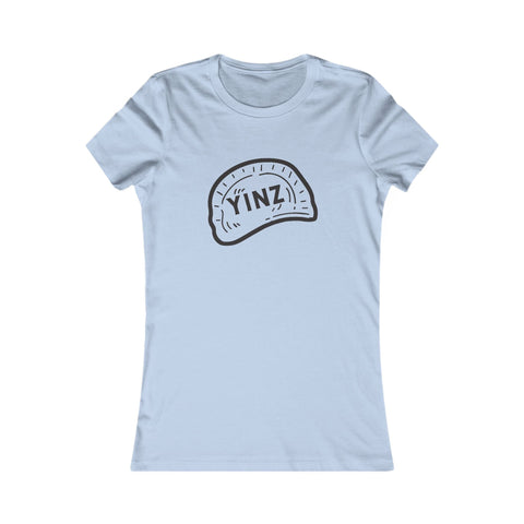 Women's Favorite Tee - Yinz Pierogi Slim Fit Cotton Crew Neck Shirt T-Shirt - YinzerShop