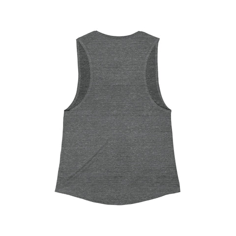 Women's Muscle Tank - 412 Map Flowy Scoop Neck Lightweight Workout Top Tank Top - YinzerShop