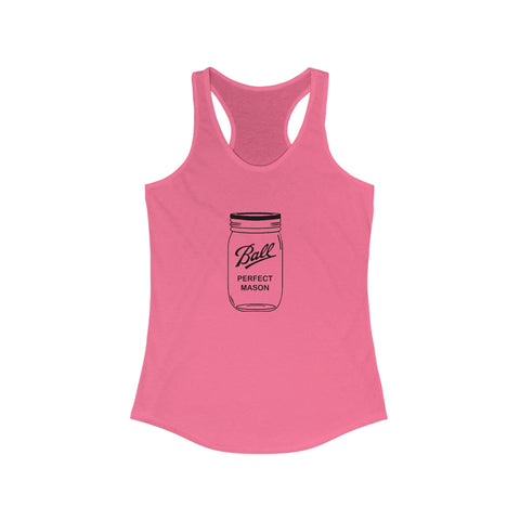 Women's Racerback Tank - Lightweight Fitted Cotton Blend for Summer Casual Wear Tank Top - YinzerShop