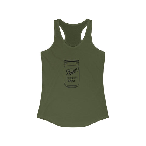 Women's Racerback Tank - Lightweight Fitted Cotton Blend for Summer Casual Wear Tank Top - YinzerShop