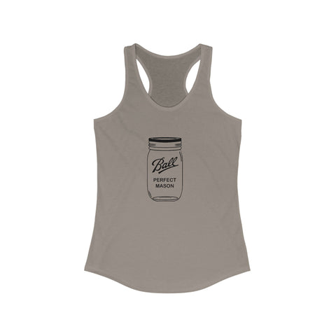 Women's Racerback Tank - Lightweight Fitted Cotton Blend for Summer Casual Wear Tank Top - YinzerShop