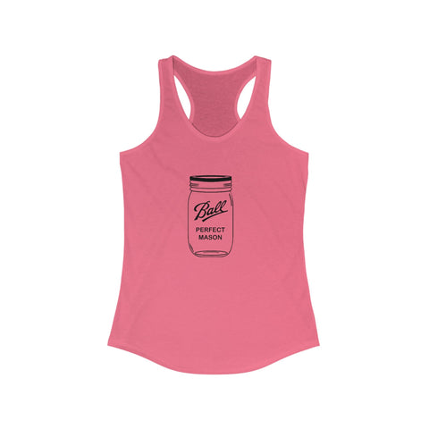 Women's Racerback Tank - Lightweight Fitted Cotton Blend for Summer Casual Wear Tank Top - YinzerShop