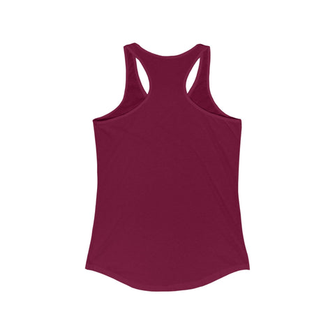 Women's Racerback Tank - Pittsburgh Girl Retro Tang Top, Lightweight Cotton Blend Tank Top - YinzerShop