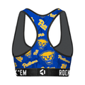 Women's Sports Bra - Pittsburgh Panthers - Logo All-Over Underwear - YinzerShop