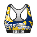 Women's Sports Bra - West Virginia Mountaineers - Team Blast Underwear - YinzerShop