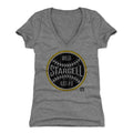 Women's V-Neck T-Shirt - Slim Fit Deep V Collar Short Sleeve Tee | Soft Casual Women's V-Neck T-Shirt - YinzerShop