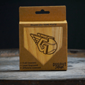 Wood Coaster Cleveland Guardians Engraved MLB Home Plate Limited Edition Coasters - YinzerShop