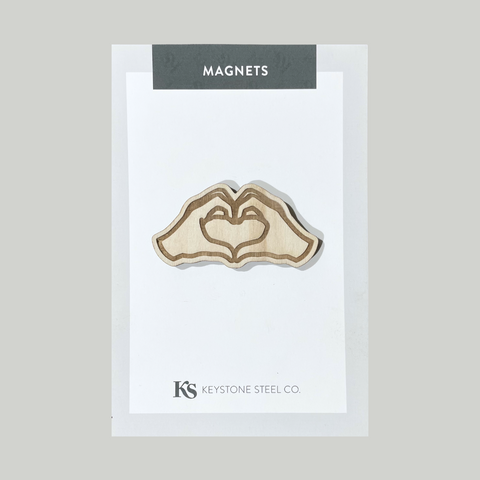 Heart Hands Magnet, Pack of 1