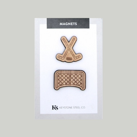 Hockey Sport Magnets, Pack of 2