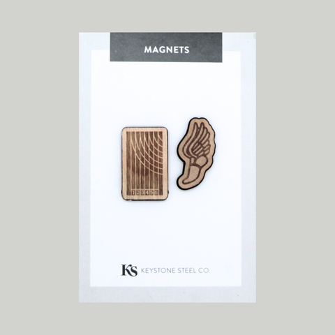 Track and Field Magnets, Pack of 2